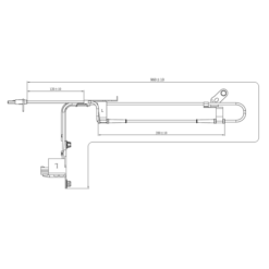Alternative view of ABS SENSOR FRONT LEFT