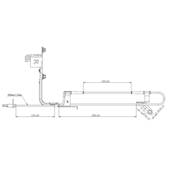 Alternative view of ABS SENSOR FRONT RIGHT