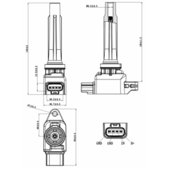 Alternative view of IGNITION COIL