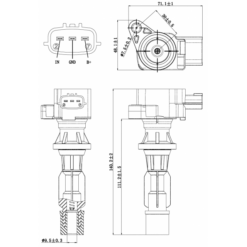Alternative view of IGNITION COIL