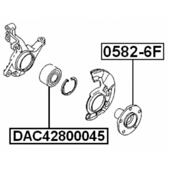 Alternative view of FRONT WHEEL HUB