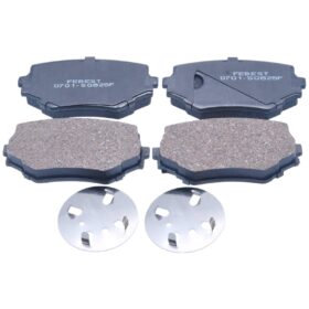 PAD KIT, DISC BRAKE, FRONT - KIT (WITH ANTI SQUEAL SHIM, WITH BRACKETS)