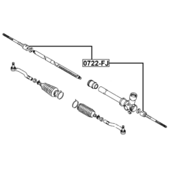 Alternative view of STEERING TIE ROD