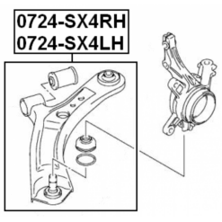 Alternative view of RIGHT FRONT ARM