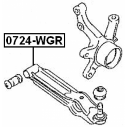 Alternative view of FRONT LOWER ARM