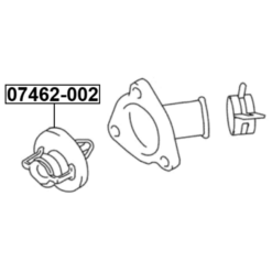 Alternative view of THERMOSTAT 88°C