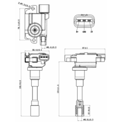 Alternative view of IGNITION COIL