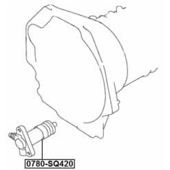 Alternative view of CLUTCH SLAVE CYLINDER