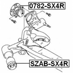 Alternative view of REAR WHEEL HUB