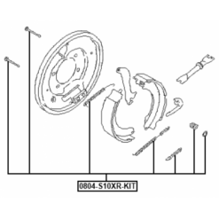 Alternative view of BRAKE SHOE FITTING KIT
