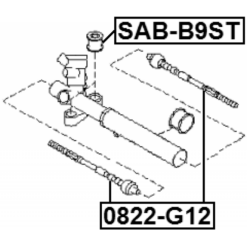 Alternative view of STEERING TIE ROD