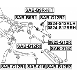 Alternative view of RIGHT UPPER REAR ARM