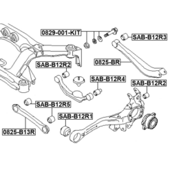 Alternative view of REPAIR KIT, CAMBER ADJUSTING ECCENTRIC BOLT