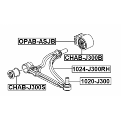 Alternative view of RIGHT FRONT ARM