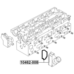 Alternative view of THERMOSTAT 87°C