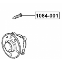 Alternative view of WHEEL STUD