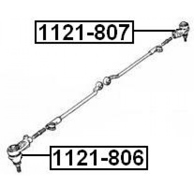 STEERING TIE ROD END LEFT - Image 2