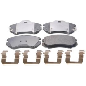 PAD KIT, DISC BRAKE, FRONT - KIT (WITH ANTI SQUEAL SHIM, WITH BRACKETS)