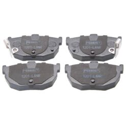 PAD KIT, DISC BRAKE, REAR - KIT (WITH ANTI SQUEAL SHIM)