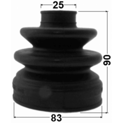 Alternative view of BOOT INNER CV JOINT KIT 83X90X25
