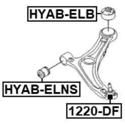 Alternative view of BALL JOINT FRONT LOWER ARM