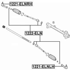 Alternative view of STEERING TIE ROD