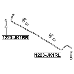 Alternative view of REAR LEFT STABILIZER LINK / SWAY BAR LINK