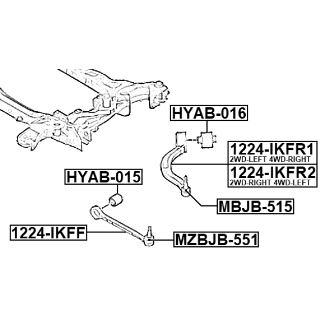 FRONT LOWER ARM - Image 2
