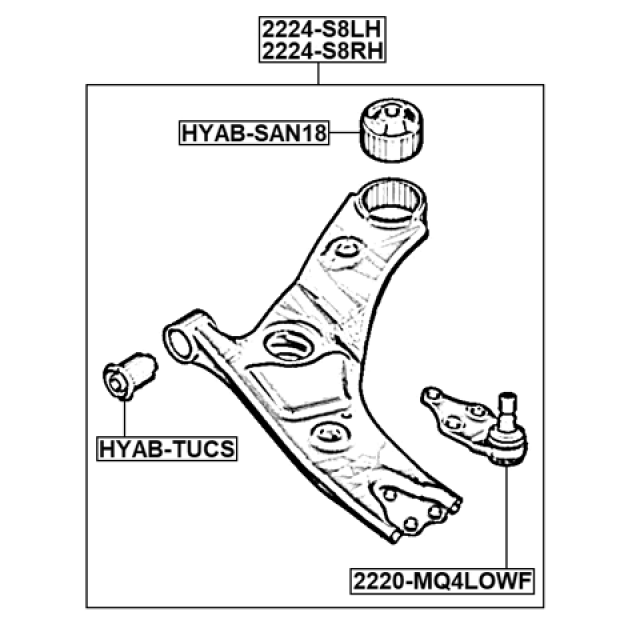 LEFT LOWER FRONT ARM - Image 2
