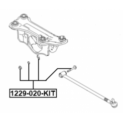 Alternative view of REPAIR KIT, CAMBER ADJUSTING ECCENTRIC BOLT