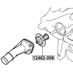 Alternative view of THERMOSTAT 88°C