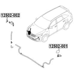 Alternative view of COVER BUMPER BRACKET RIGHT