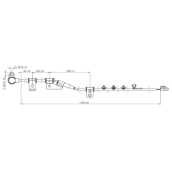 Alternative view of ABS SENSOR FRONT RIGHT