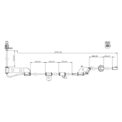Alternative view of ABS SENSOR REAR RIGHT