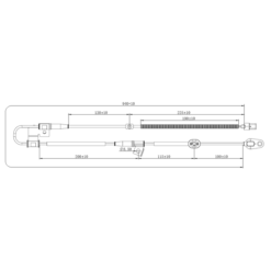 Alternative view of ABS SENSOR FRONT LEFT