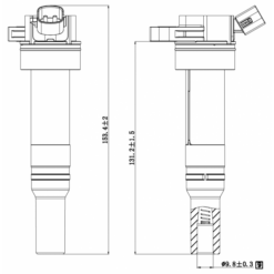 Alternative view of IGNITION COIL