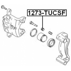 Alternative view of FRONT BRAKE CALIPER SLIDE PIN BOOT