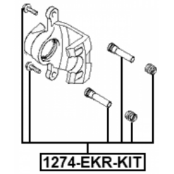 Alternative view of REAR CALIPER SLIDE PIN KIT