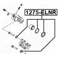 Alternative view of REAR BRAKE CALIPER REPAIR KIT (SET FOR TWO SIDES)