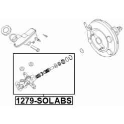 Alternative view of BRAKE MASTER CYLINDER