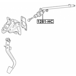 Alternative view of CLUTCH MASTER CYLINDER