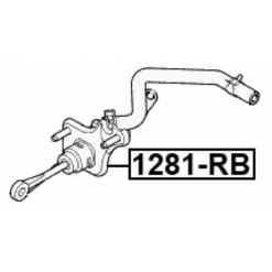 Alternative view of CLUTCH MASTER CYLINDER