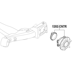 Alternative view of REAR WHEEL HUB