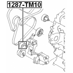 Alternative view of PULLEY TENSIONER KIT
