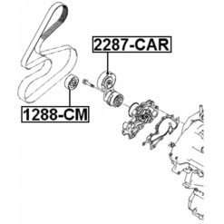 Alternative view of PULLEY IDLER KIT