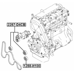 Alternative view of PULLEY IDLER