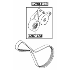 Alternative view of BELT TENSIONER