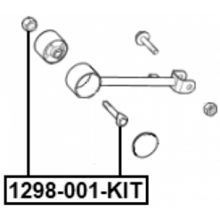 Alternative view of SUSPENSION ARM BOLT W/ WASHER REPAIR KIT