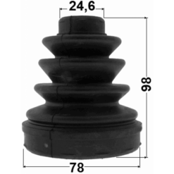 Alternative view of BOOT INNER CV JOINT KIT 78X98X24.6