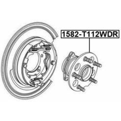 Alternative view of REAR WHEEL HUB